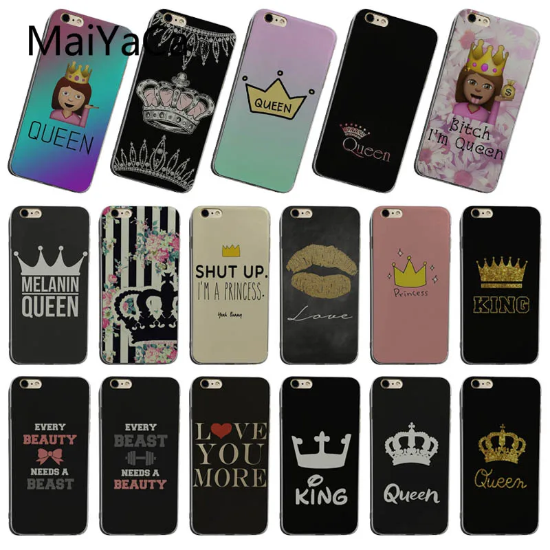 King Letter Queen Crown to Soft Silicone TPU Cool Design Patterned Cover For iPhone 8 7 6 6S Plus X XS MAX 5 5S SE XR
King Letter Queen Crown to Soft Silicone TPU Cool Design Patterned Cover For iPhone 8 7 6 6S Plus X XS MAX 5 5S SE XR