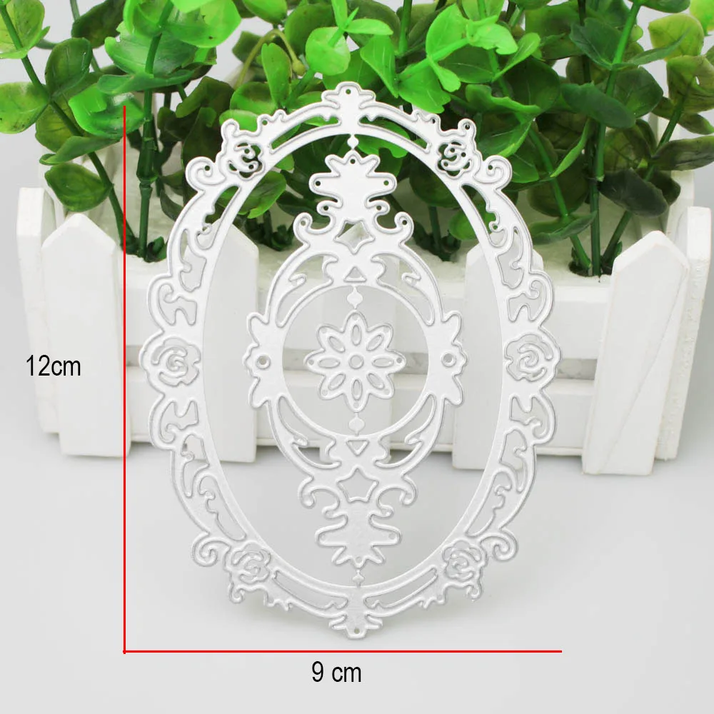 Oval Lace Flower Frame Metal Cutting Dies for Scrapbooking New 2019 Crafts Die Cut Card Making Album Embossing
Oval Lace Flower Frame Metal Cutting Dies for Scrapbooking New 2019 Crafts Die Cut Card Making Album Embossing