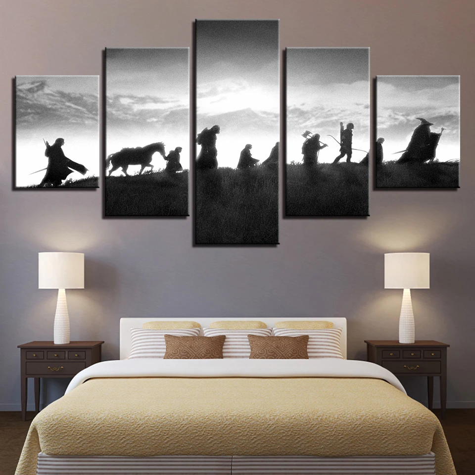 HD Home Decor Printed Modular Paintings 5 Panel Lord Of The Rings Character Tableau Pictures Wall Art Canvas Modern Posters
HD Home Decor Printed Modular Paintings 5 Panel Lord Of The Rings Character Tableau Pictures Wall Art Canvas Modern Posters