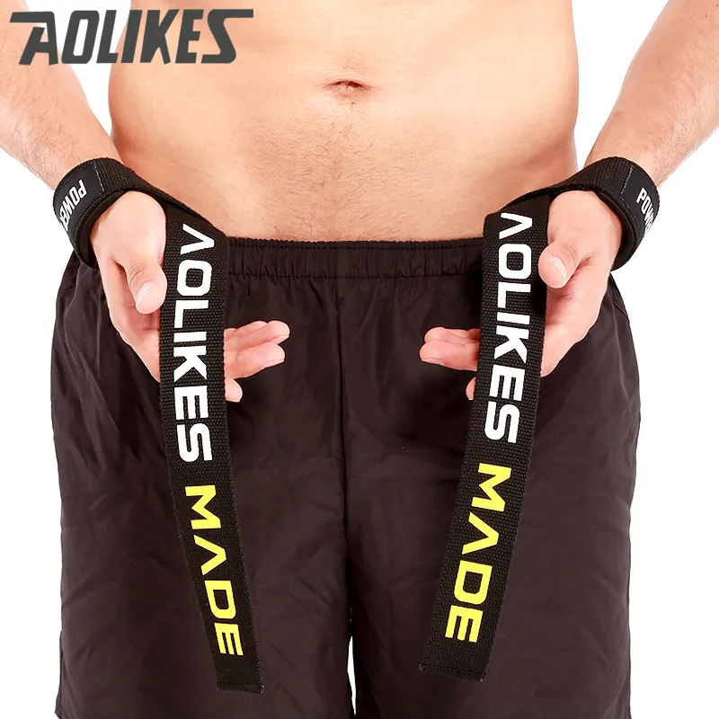 AOLIKES 1 Pair Adjustable Fitness Wristband Powerlifting Wrist Support Pull Up Sports Non-slip Outdoor Wrist Wraps gym Training
AOLIKES 1 Pair Adjustable Fitness Wristband Powerlifting Wrist Support Pull Up Sports Non-slip Outdoor Wrist Wraps gym Training