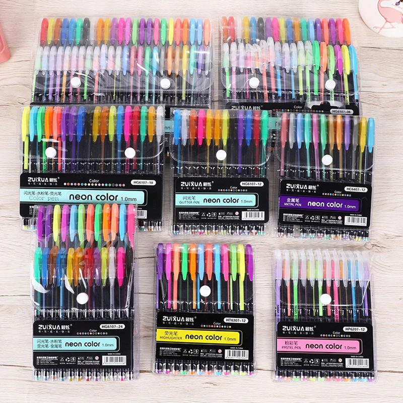 The Most Dazzling 12/18/24/36/48 Color Color Highlighter Pen fFash Pen Pastel Pen Metal Pen Set Children's Student Greeting C
The Most Dazzling 12/18/24/36/48 Color Color Highlighter Pen fFash Pen Pastel Pen Metal Pen Set Children's Student Greeting C