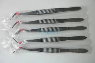 2pcs medical bending Stainless steel tweezers medical elbow 25cm tweezed dressing Hand grass clip
2pcs medical bending Stainless steel tweezers medical elbow 25cm tweezed dressing Hand grass clip