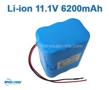 SuPower 10.8V 11.1V 12V 12.6V 6200mAh Lithium Li-ion Rechargeable Battery Pack Max 4A with built-in protection circuit board PCB
SuPower 10.8V 11.1V 12V 12.6V 6200mAh Lithium Li-ion Rechargeable Battery Pack Max 4A with built-in protection circuit board PCB