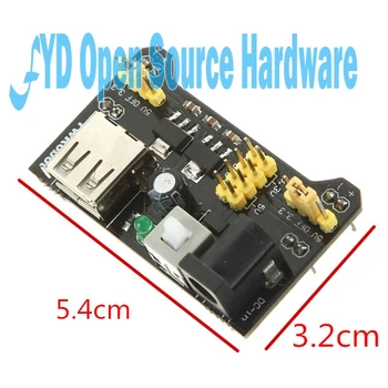 10PCS MB102 MB-102 Breadboard Power Supply Module 3.3V/5V For Solderless Bread Board
10PCS MB102 MB-102 Breadboard Power Supply Module 3.3V/5V For Solderless Bread Board