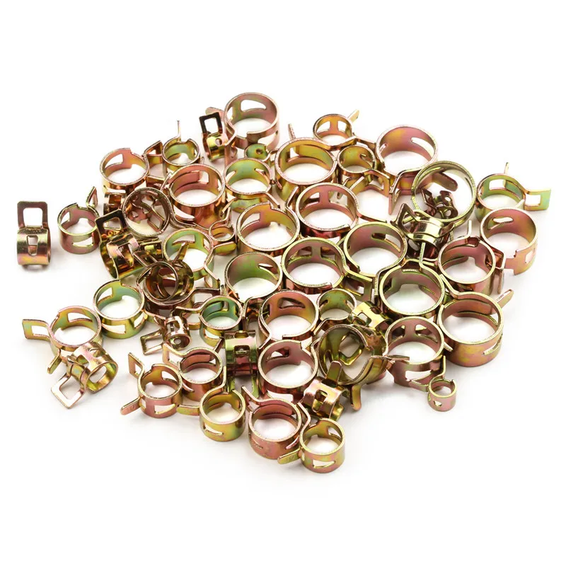 10Pcs 6/7/8/9/10/11/12/13/14/15mm Spring Band Type Fuel Vacuum Hose Silicone Pipe Tube Clamp Clip Steel Zinc Plated Clamps
10Pcs 6/7/8/9/10/11/12/13/14/15mm Spring Band Type Fuel Vacuum Hose Silicone Pipe Tube Clamp Clip Steel Zinc Plated Clamps