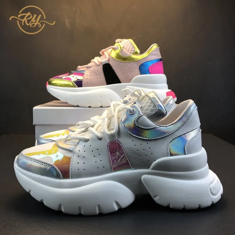 RY-relaa sneakers platform shoes spring new illusion leather casual thick bottom versatile sports ins old shoes women's tide
RY-relaa sneakers platform shoes spring new illusion leather casual thick bottom versatile sports ins old shoes women's tide