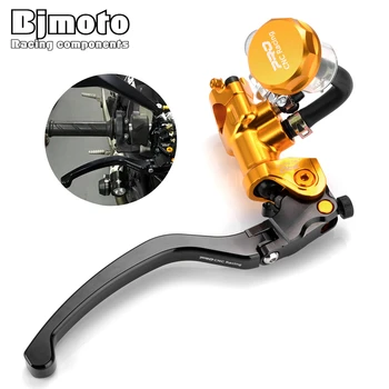 BJMOTO Universal 7/8" 22mm Aluminum Motorcycle Front Brake Pump Lever For 400cc to 1000cc Sport bike Street bikes
BJMOTO Universal 7/8" 22mm Aluminum Motorcycle Front Brake Pump Lever For 400cc to 1000cc Sport bike Street bikes