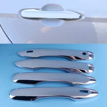 CITALL Car Styling 4pcs Sliver ABS Outer Side Door Handle Cover Protector Trim ABS Chrome Fit for Toyota Camry 2018
CITALL Car Styling 4pcs Sliver ABS Outer Side Door Handle Cover Protector Trim ABS Chrome Fit for Toyota Camry 2018