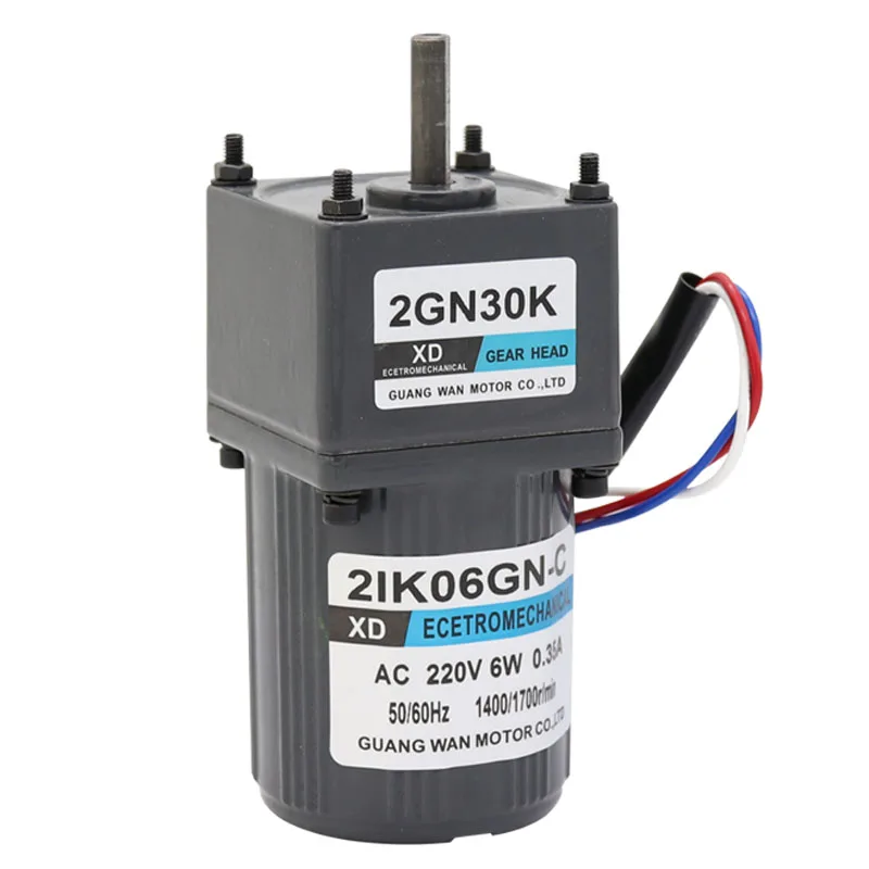 2I/RK6GN-C 220V AC Motors, Geared Motors, Gears Distinctive Distance Motors, Adjustable Speed CW/CCW 6W Motors
2I/RK6GN-C 220V AC Motors, Geared Motors, Gears Distinctive Distance Motors, Adjustable Speed CW/CCW 6W Motors