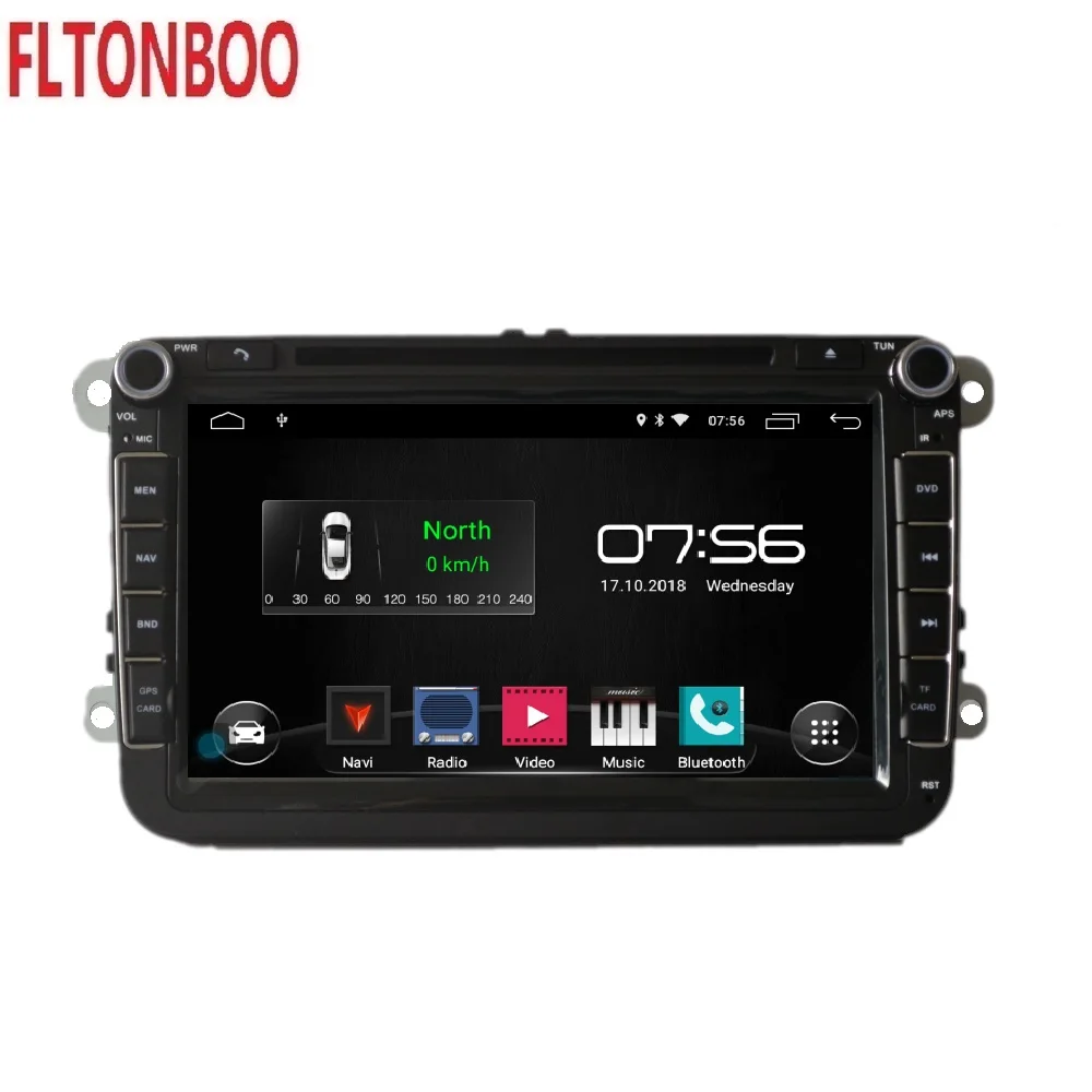 Android 9 автомобильное радио GPS навигация для VW Volkswagen Passat B5 Tiguan Jetta Touran GOLF 5 6 Polo руль