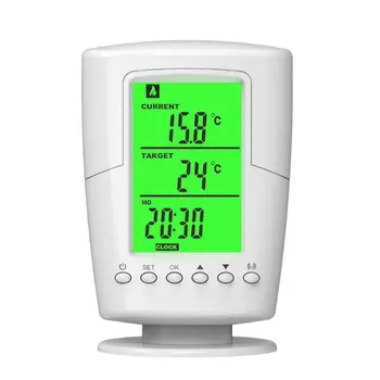 Wireless Programmable Thermostat Socket Controller Heating & Cooling function With Remote Control + LCD Backlight EU plug
Wireless Programmable Thermostat Socket Controller Heating & Cooling function With Remote Control + LCD Backlight EU plug