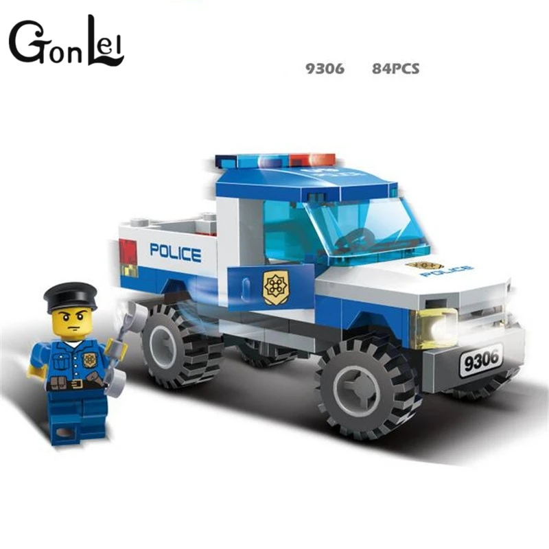 GonLeI 84pcs Gudi City Series Police Swat Car Building Block sets Kids Educational Bricks Toys Legoingly
GonLeI 84pcs Gudi City Series Police Swat Car Building Block sets Kids Educational Bricks Toys Legoingly