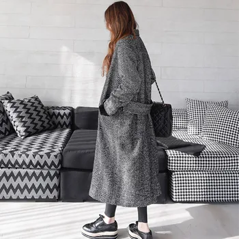 TREND-Settler 2018 Spring Fashion Casual Striped Wool Coat Women Long Ladies Black Double Breasted Coat for Women
TREND-Settler 2018 Spring Fashion Casual Striped Wool Coat Women Long Ladies Black Double Breasted Coat for Women