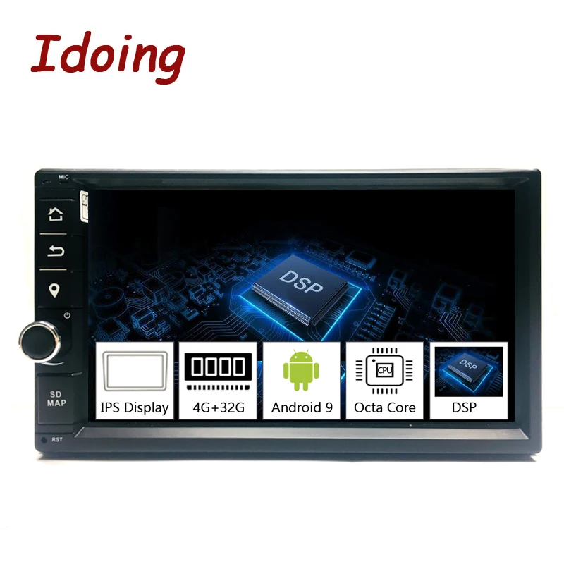 Idoing 2Din Android 9.0 7" PX5 4G+32G Octa Core Universal Car GPS DSP Radio Player IPS screen Navigation Multimedia Bluetooth
Idoing 2Din Android 9.0 7" PX5 4G+32G Octa Core Universal Car GPS DSP Radio Player IPS screen Navigation Multimedia Bluetooth