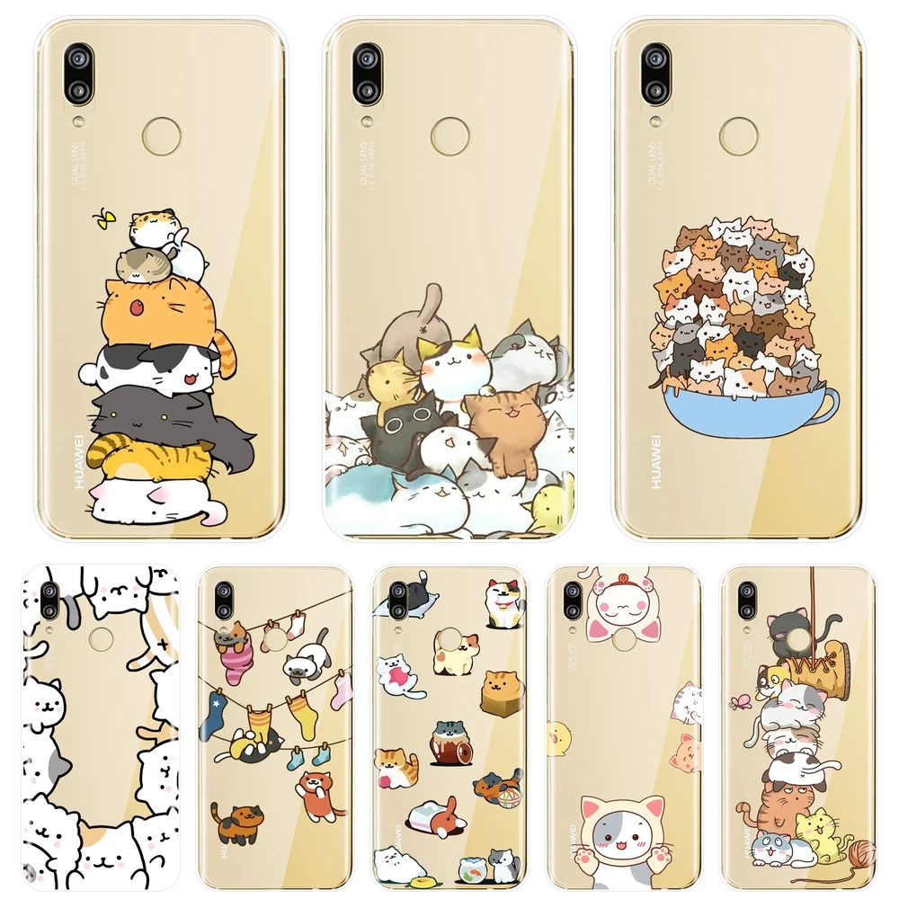 Soft Phone Case For Huawei P8 P9 Lite Mini 2017 Kawaii Cat Silicone Back Cover For Huawei P20 Lite Pro P9 P10 Plus P Smart Case
Soft Phone Case For Huawei P8 P9 Lite Mini 2017 Kawaii Cat Silicone Back Cover For Huawei P20 Lite Pro P9 P10 Plus P Smart Case