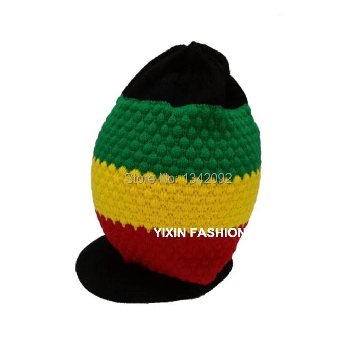 20pcs Ladies Men Jamaica Marley Hat Reggae Rasta Style Colorful Stripe Visor Baggy Slouch Beanie Cap Winter Warm Knitted Hats
20pcs Ladies Men Jamaica Marley Hat Reggae Rasta Style Colorful Stripe Visor Baggy Slouch Beanie Cap Winter Warm Knitted Hats