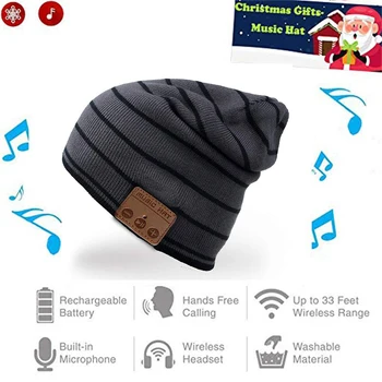 Bluetooth Beanie Hat Cap Wireless Headphones Headsets Earphones Hat Cap For Men Women Music Hat Built in Mic Christmas Gifts
Bluetooth Beanie Hat Cap Wireless Headphones Headsets Earphones Hat Cap For Men Women Music Hat Built in Mic Christmas Gifts