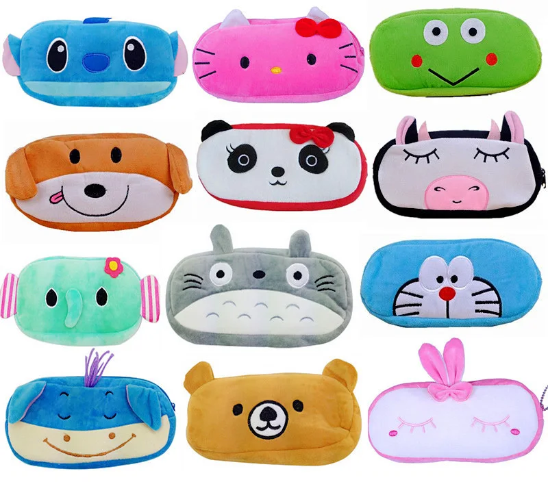 1 PCS Cute Cartoon Plush Pencil Case Kawaii Large Size School Kids Pencil Box Animals Stationery Fashion Makeup Bag for Women
1 PCS Cute Cartoon Plush Pencil Case Kawaii Large Size School Kids Pencil Box Animals Stationery Fashion Makeup Bag for Women