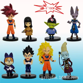 8pcs/lot Dragon Ball Z Son Goku Vegeta Action Figure PVC Collection figures toys for christmas gift brinquedos Free shipping
8pcs/lot Dragon Ball Z Son Goku Vegeta Action Figure PVC Collection figures toys for christmas gift brinquedos Free shipping