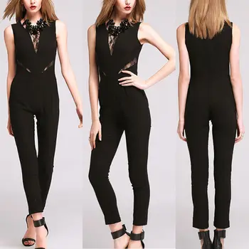 Body Feminino Rushed Sexy Bodysuit Europe And America Summer 2019 Lace Deep V Nightclub Temperament Sleeveless Sexy Jumpsuit
Body Feminino Rushed Sexy Bodysuit Europe And America Summer 2019 Lace Deep V Nightclub Temperament Sleeveless Sexy Jumpsuit