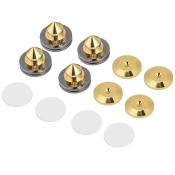 4Pcs/set Speaker Isolation Spikes Stand Feet HiFi Speaker AMP CD Cone Base Pads 28x25mm
4Pcs/set Speaker Isolation Spikes Stand Feet HiFi Speaker AMP CD Cone Base Pads 28x25mm