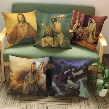 God loves pepole of world Christian Style Jesus Cushion Cover for Sofa Home room Decorative Throw Pillow Cover gift Religious 
God loves pepole of world Christian Style Jesus Cushion Cover for Sofa Home room Decorative Throw Pillow Cover gift Religious