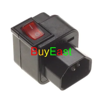 Lot 10 WONPRO PDU IEC320 C13 to C14 Plug Universal to IEC320 C14 Male Power Plug Adapter Convert World Plug With LED Switch
Lot 10 WONPRO PDU IEC320 C13 to C14 Plug Universal to IEC320 C14 Male Power Plug Adapter Convert World Plug With LED Switch