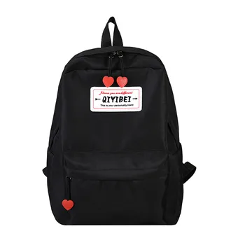 Fashion Lady Cute Backpack Nylon Solid Color Large Capacity Student Bag Travel Backpack Girls Backbag Mochilas Mujer #LR3
Fashion Lady Cute Backpack Nylon Solid Color Large Capacity Student Bag Travel Backpack Girls Backbag Mochilas Mujer #LR3