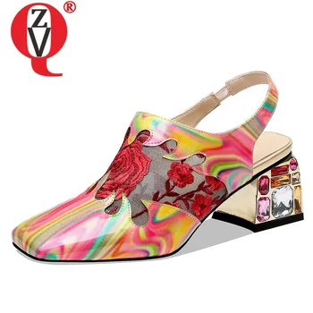 ZVQ shoes woman 2019 summer new fashion sexy square toe mixed colors woman sandals outside high hoof heels slip-on ladies shoes
ZVQ shoes woman 2019 summer new fashion sexy square toe mixed colors woman sandals outside high hoof heels slip-on ladies shoes