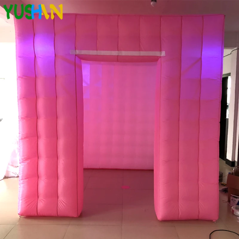 pink white Photo booth 03