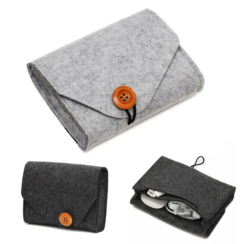 mylb Home Storage Organization 1 Pcs Key Coin Package Mini Felt Pouch Earphone SD Card Power Bank Data Cable Travel Organizer
mylb Home Storage Organization 1 Pcs Key Coin Package Mini Felt Pouch Earphone SD Card Power Bank Data Cable Travel Organizer