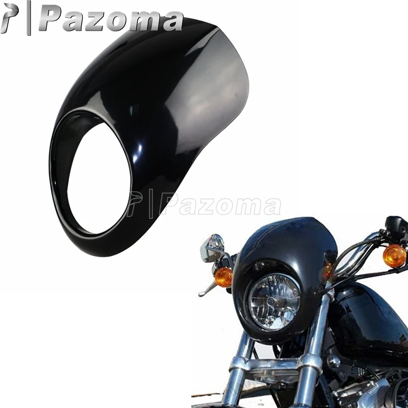 Pazoma Black Sportster Fairing Dyna Head Light Mask For FX Xl 883 Front Cowl Fork Cafe FXR
Pazoma Black Sportster Fairing Dyna Head Light Mask For FX Xl 883 Front Cowl Fork Cafe FXR