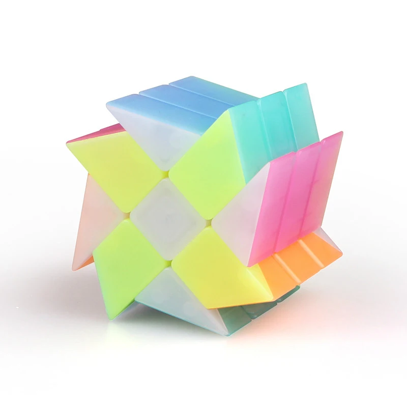 QIYI Magic Cube Hot Wheels Colorful Windmill Jelly Color Stickerless High Performance Colorful Toys For Children Adults
QIYI Magic Cube Hot Wheels Colorful Windmill Jelly Color Stickerless High Performance Colorful Toys For Children Adults