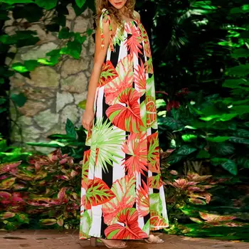 Hot Sale Sexy Women Sleeveless Loose Print Floral Irregular Long Dress Beach Dress Tunic
Hot Sale Sexy Women Sleeveless Loose Print Floral Irregular Long Dress Beach Dress Tunic