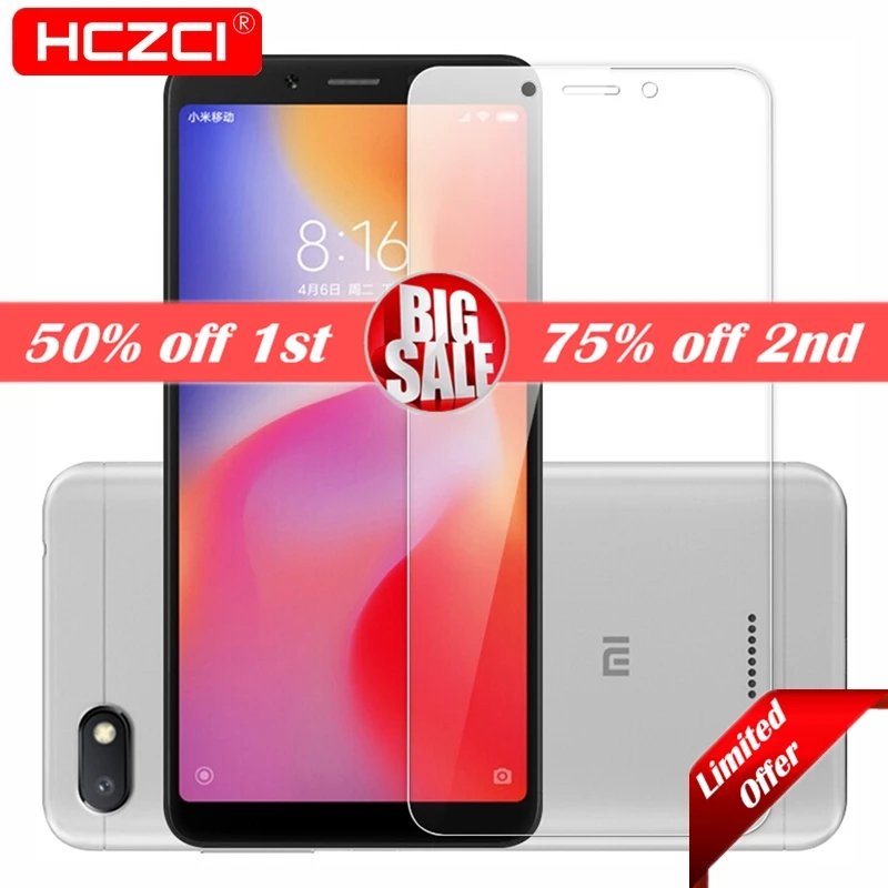 HCZCI for Xiaomi Redmi 6A 6 glass screen protector high quality 2.5D 9H full coverage full glue tempered glass Protective film
HCZCI for Xiaomi Redmi 6A 6 glass screen protector high quality 2.5D 9H full coverage full glue tempered glass Protective film