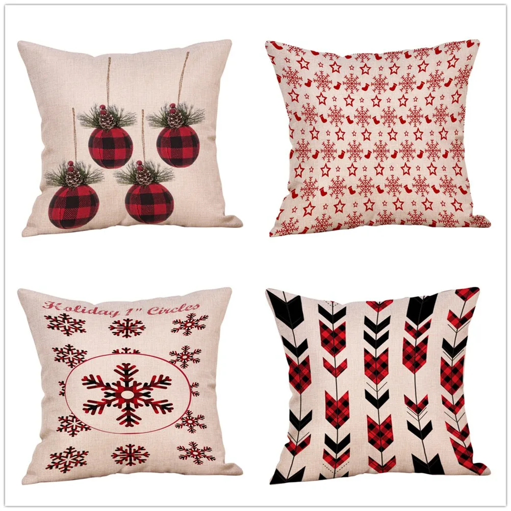 Christmas Pillow Case Glitter Cotton Linen Sofa Throw Printed Cushion Cover Home Decorative Pillows Cover
Christmas Pillow Case Glitter Cotton Linen Sofa Throw Printed Cushion Cover Home Decorative Pillows Cover
