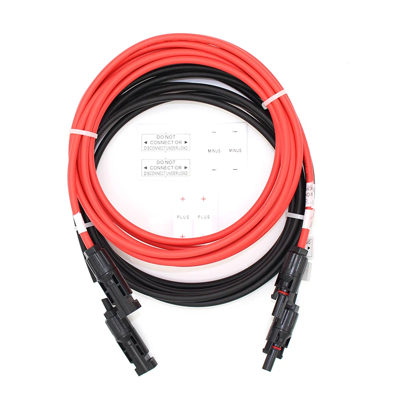 1 pcs/lot 1-4 Meters Black/Red Power Solar Extension Cable 4.0mm2/12AWG with MC4 DC Connector Used in Solar Panel System
1 pcs/lot 1-4 Meters Black/Red Power Solar Extension Cable 4.0mm2/12AWG with MC4 DC Connector Used in Solar Panel System