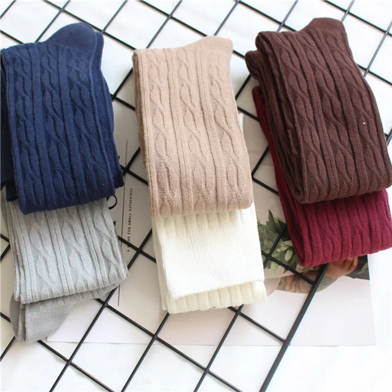 Women Wool Braid Overknee Socks Solid Color Thigh High Long Socks For Ladies Girls Twist Warm Winter Knee Socks
Women Wool Braid Overknee Socks Solid Color Thigh High Long Socks For Ladies Girls Twist Warm Winter Knee Socks
