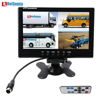 HaiSunny 9 Inch TFT LCD Car Monitor 4 Split Screen Headrest Rearview Monitor with RCA Connectors 6 Mode Display Remote Control
HaiSunny 9 Inch TFT LCD Car Monitor 4 Split Screen Headrest Rearview Monitor with RCA Connectors 6 Mode Display Remote Control