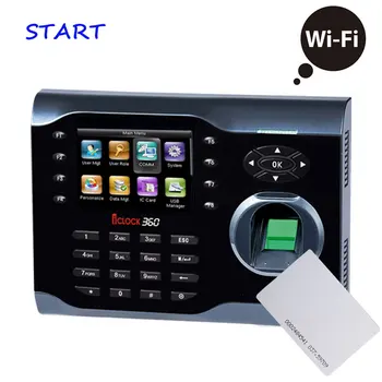 Wifi Biometric Fingerprint time attendance system RFID 125KHZ Card fingerprint reader for employee attendance machine ICLOCK360
Wifi Biometric Fingerprint time attendance system RFID 125KHZ Card fingerprint reader for employee attendance machine ICLOCK360