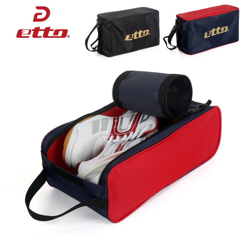 Image Etto New Folding Soccer Sport Shoes Storage Bags Men Women Mulitifunctional Outdoor Travel Football Training Gym Bags HAB005