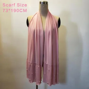 Chiffon Hijab Abaya Muslim Turban Pearls Hijab Scarf Qatar Jilbab Turbante Mujer Abayas For Women Hijabs Caps Headscarf Musulman
Chiffon Hijab Abaya Muslim Turban Pearls Hijab Scarf Qatar Jilbab Turbante Mujer Abayas For Women Hijabs Caps Headscarf Musulman