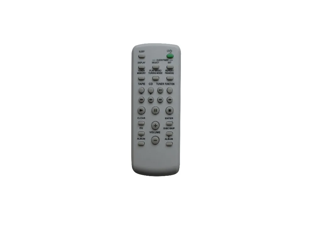Remote Control For Sony RM-SC1 147851911 RM-SC1 147851911 CMT-NE3 HCD-GX250 HCD-NE3 MHC-HX250 Mini Hi-Fi Component System
Remote Control For Sony RM-SC1 147851911 RM-SC1 147851911 CMT-NE3 HCD-GX250 HCD-NE3 MHC-HX250 Mini Hi-Fi Component System
