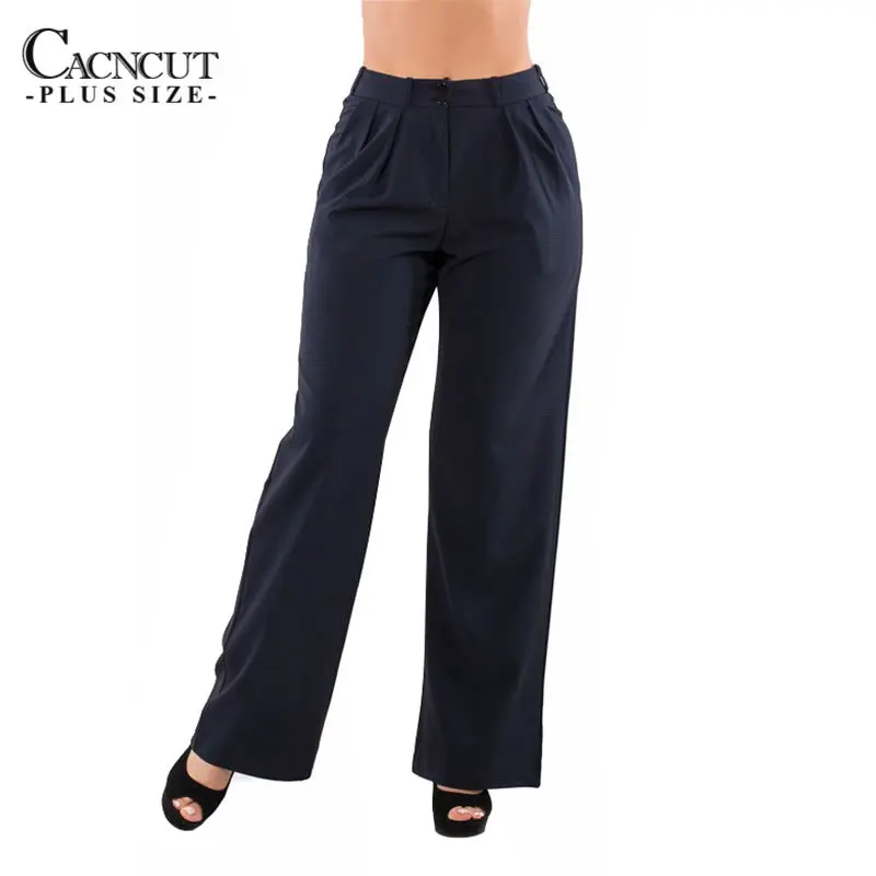 CACNCUT 2019 Fashion Wide Leg Pants For Women Summer Big Size Solid Casual Office Pants Large Size Spring High Waist Long Pants
CACNCUT 2019 Fashion Wide Leg Pants For Women Summer Big Size Solid Casual Office Pants Large Size Spring High Waist Long Pants