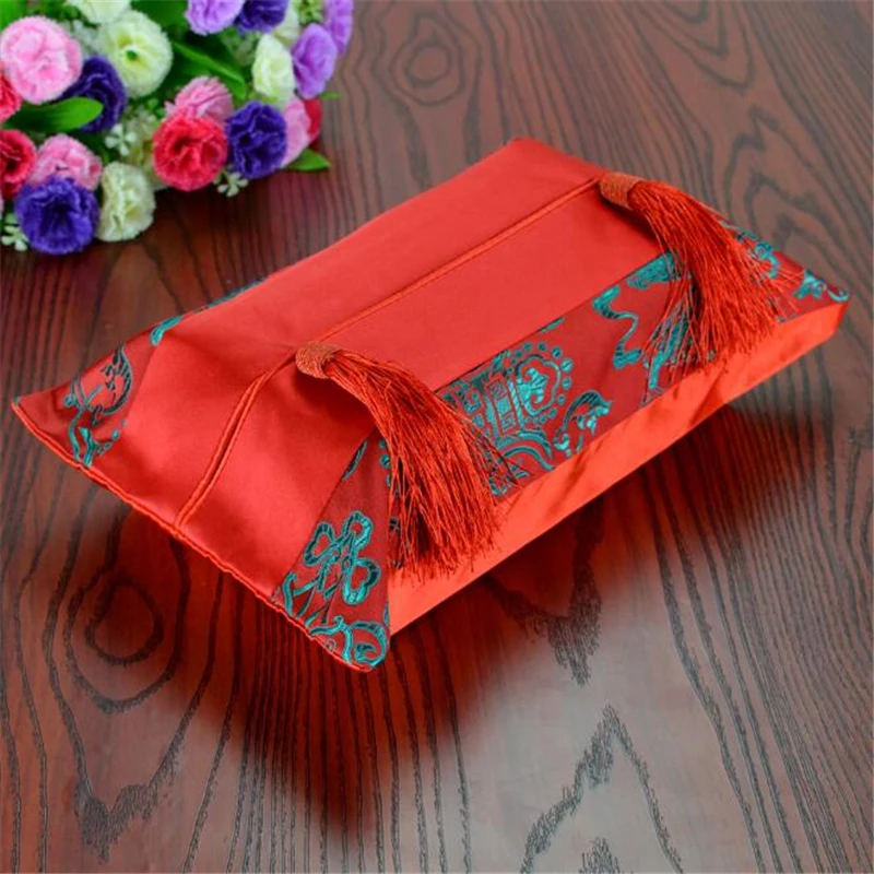Chinese Style Facial Kleenex Case Cover Chinese Style Cotton Filled High End Silk Cotton Patchwork Tassel Luxury Tissue Boxes
Chinese Style Facial Kleenex Case Cover Chinese Style Cotton Filled High End Silk Cotton Patchwork Tassel Luxury Tissue Boxes