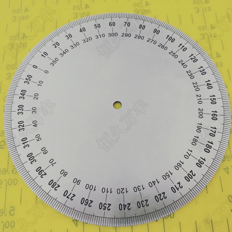 diameter:160mm inner d:6mm thickness:2mm Industrial measuring disc stainless steel angle disc mechanical fittings
diameter:160mm inner d:6mm thickness:2mm Industrial measuring disc stainless steel angle disc mechanical fittings