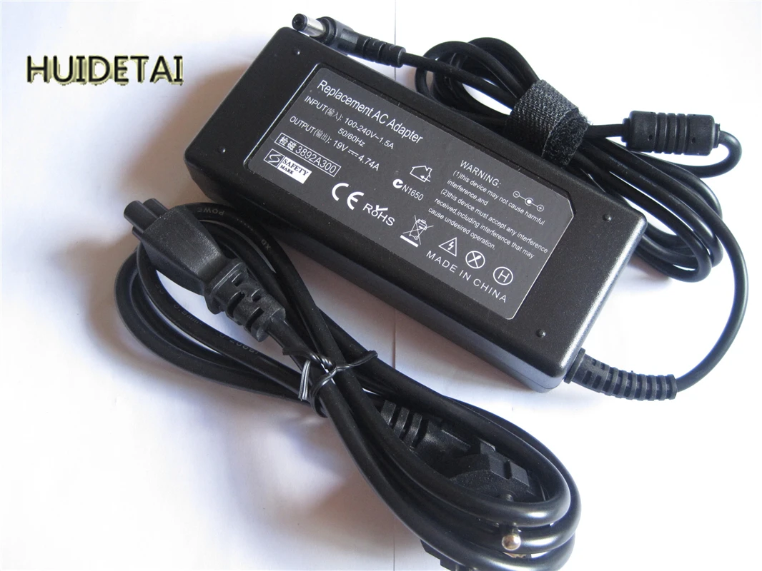 19V 4.74A 90W AC Adapter Battery Charger With Power Cord for Asus N55 N55S N55SF N55SL N75 N75S N75SF Laptop Free Shipping
19V 4.74A 90W AC Adapter Battery Charger With Power Cord for Asus N55 N55S N55SF N55SL N75 N75S N75SF Laptop Free Shipping