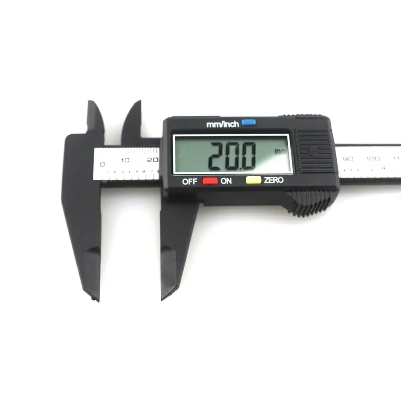 150mm Electronic Digital Caliper 6 Inch Carbon Fiber Vernier Caliper Gauge Micrometer Measuring Tool Digital Ruler
150mm Electronic Digital Caliper 6 Inch Carbon Fiber Vernier Caliper Gauge Micrometer Measuring Tool Digital Ruler