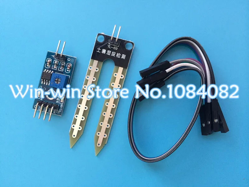 1pcs/lot soil the hygrometer detection module robot intelligent car soil moisture sensor
1pcs/lot soil the hygrometer detection module robot intelligent car soil moisture sensor