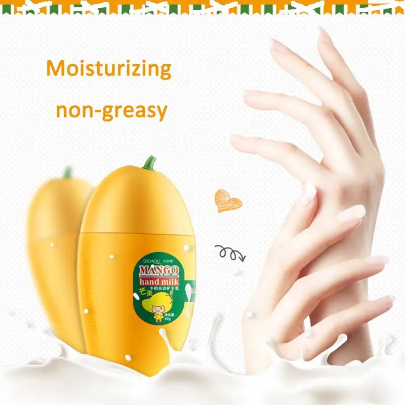 Mango Hand Cream Food Banana Hand Milk Peach Anti-Aging Peach Hand Cream / Hydrating Effect
Mango Hand Cream Food Banana Hand Milk Peach Anti-Aging Peach Hand Cream / Hydrating Effect